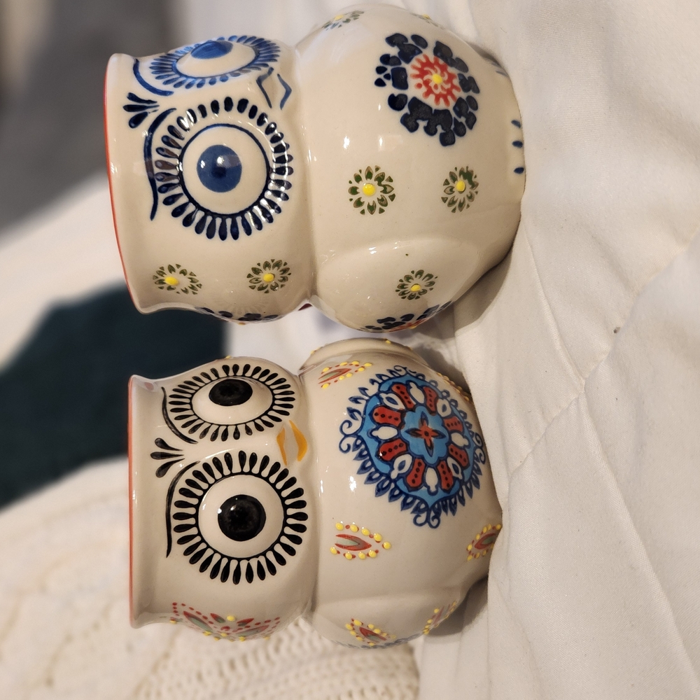 Yokohama Studio Set Of Owl Mugs - Multicolor